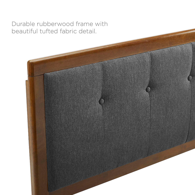 WILLOW | BEDS | WALNUT CHARCOAL