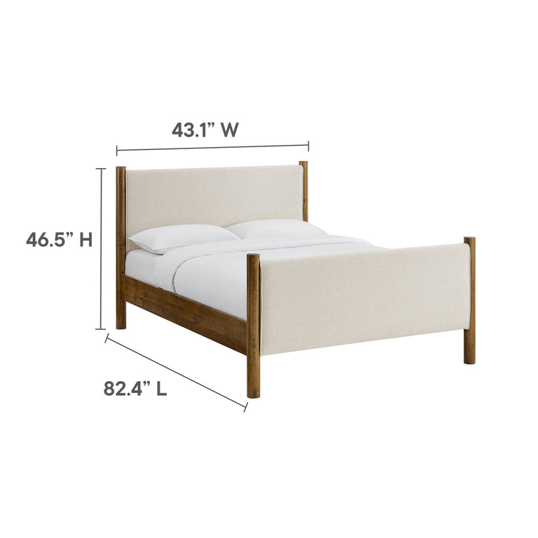 MAVEN | BEDS | IVORY WALNUT