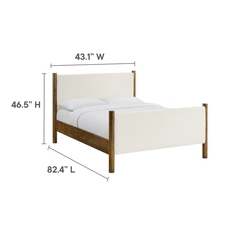 MAVEN | BEDS | FEATHER WALNUT