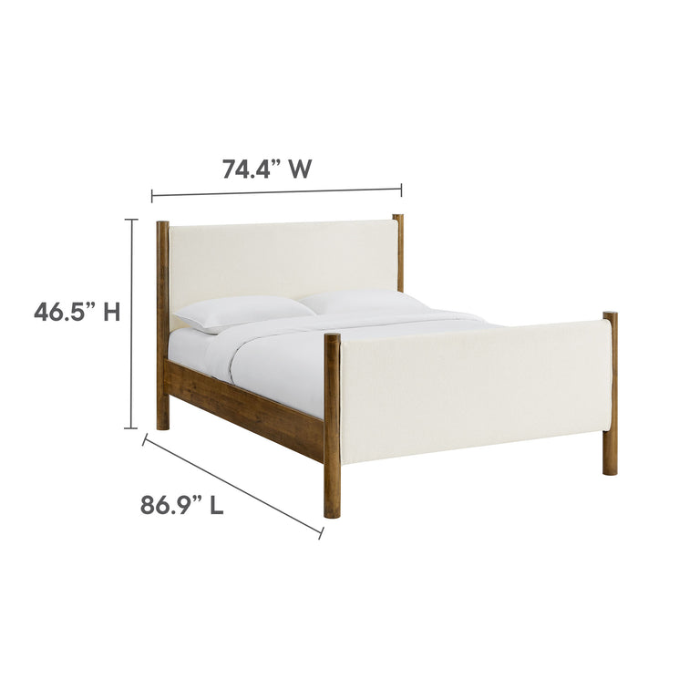 MAVEN | BEDS | FEATHER WALNUT