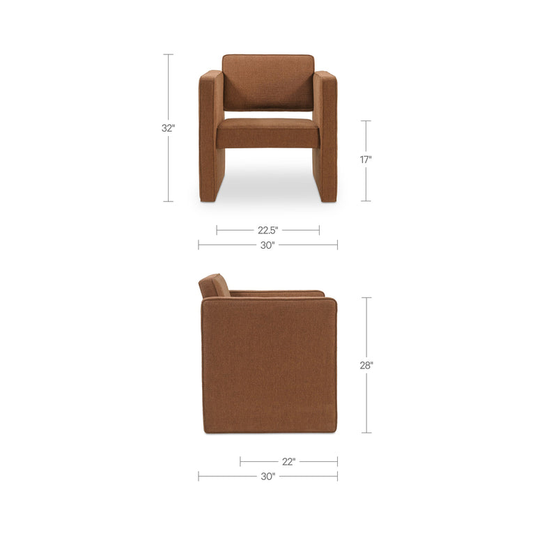 HARRIS ACCENT CHAIR BLACK AND BEIGE WEAVE
