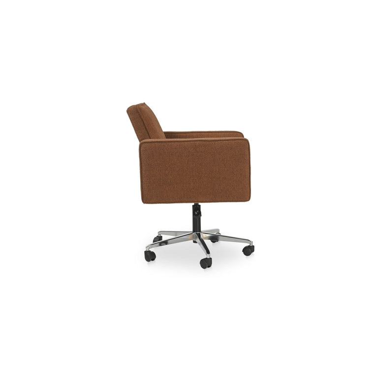 HARRIS OFFICE CHAIR BURGUNDY