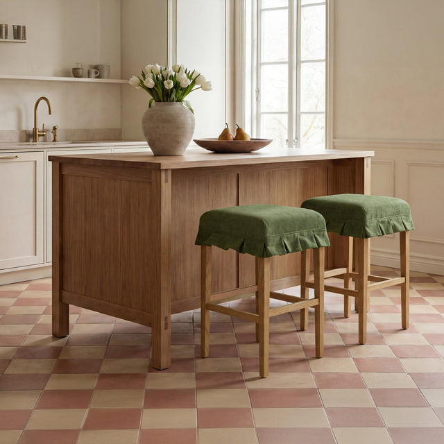 ANNA COUNTER STOOL GREEN