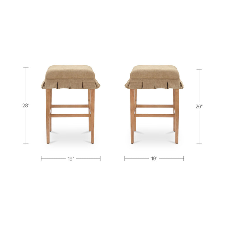 ANNA COUNTER STOOL GREEN