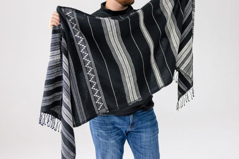 TABOR HANDWOVEN ETHIOPIAN COTTON SHAWL | APPAREL