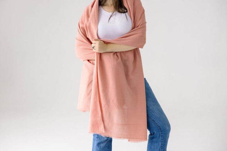 MARAKI HANDWOVEN ETHIOPIAN COTTON SHAWL | APPAREL