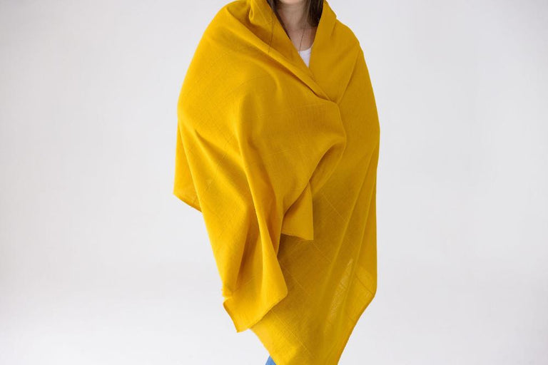 MARAKI HANDWOVEN ETHIOPIAN COTTON SHAWL | APPAREL