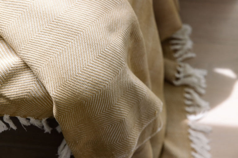 MECHOT HANDWOVEN ETHIOPIAN COTTON THROW BLANKET | THROWS