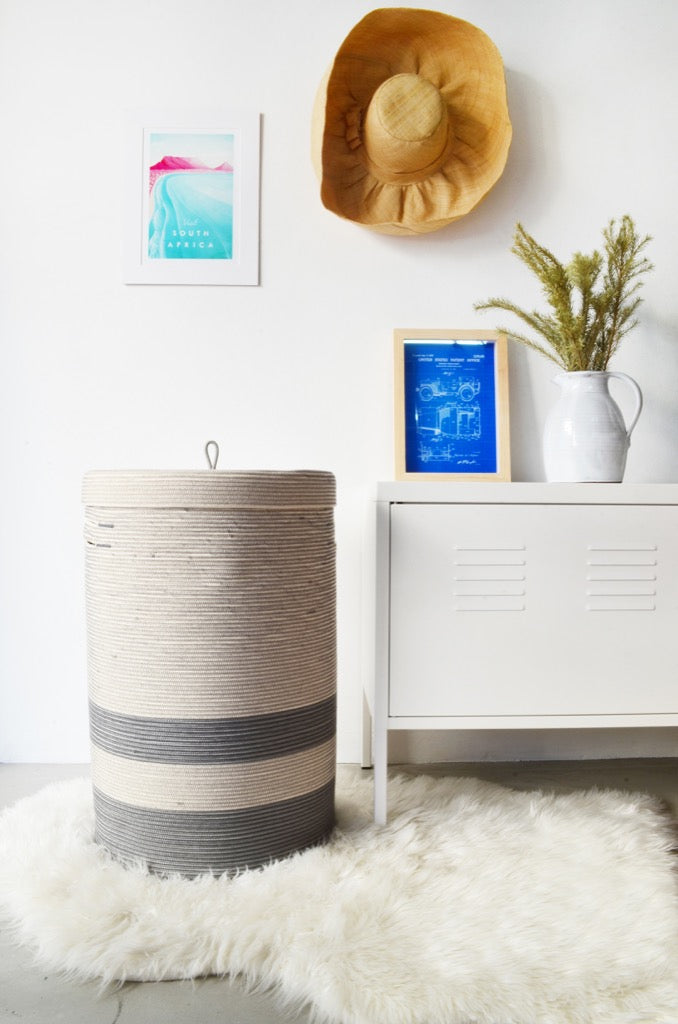 VERONA BASKET - COBBLE GREY | BASKET from South Africa