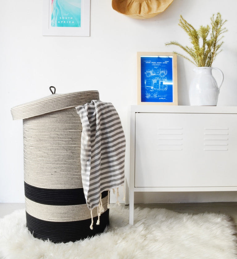 VERONA BASKET - LIQUORICE | BASKET from South Africa