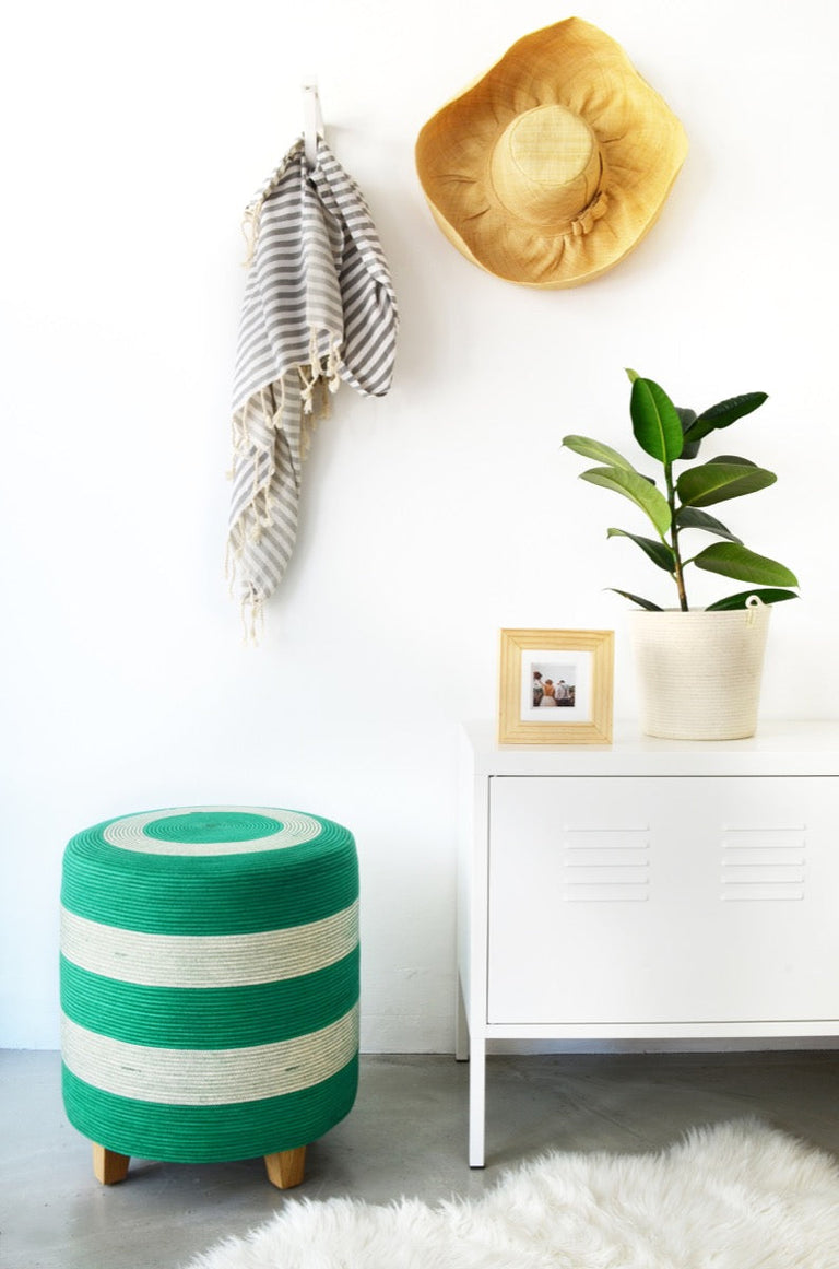 OTTOMAN - GREENERY | SEATING from South Africa