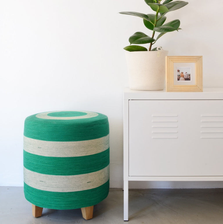 OTTOMAN - GREENERY | SEATING from South Africa