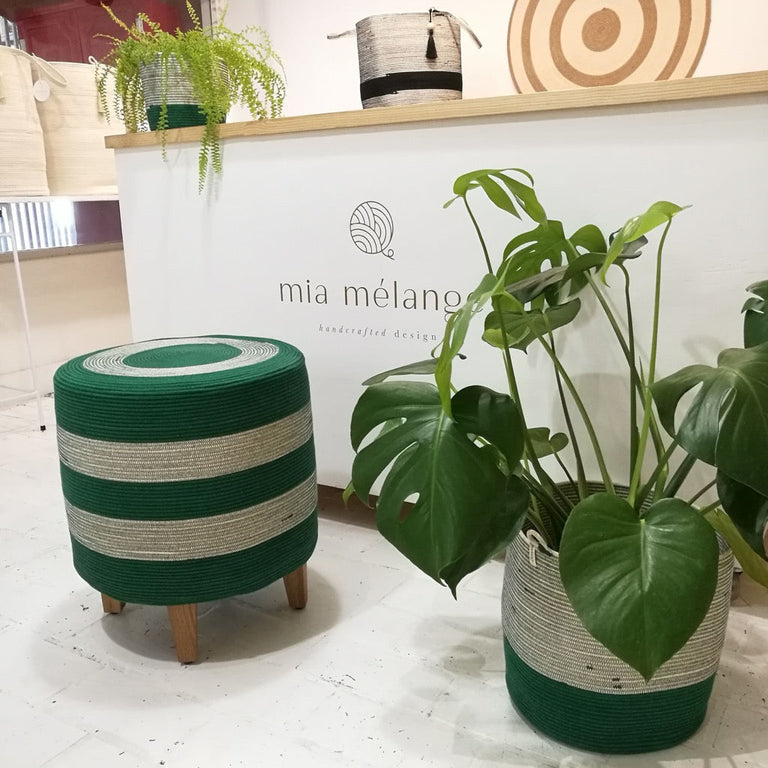 OTTOMAN - GREENERY | SEATING from South Africa