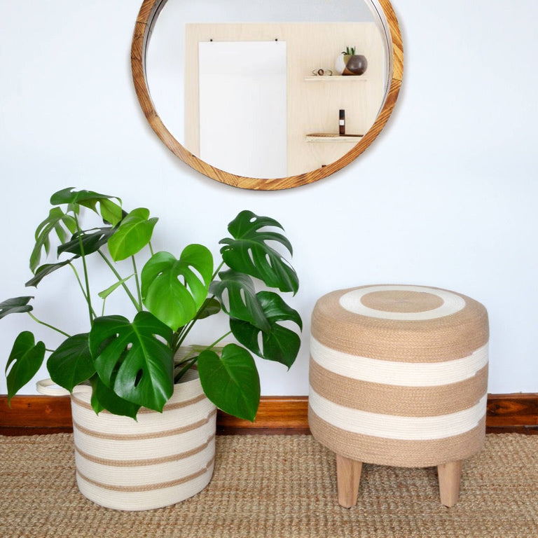 OTTOMAN - JUTE BLOCK | SEATING from South Africa