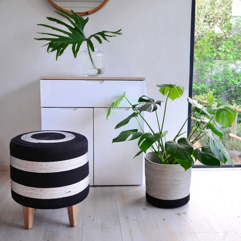 OTTOMAN - LIQUORICE | SEATING from South Africa