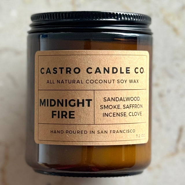 MIDNIGHT FIRE CANDLE | HOME FRAGRANCE & CANDLES