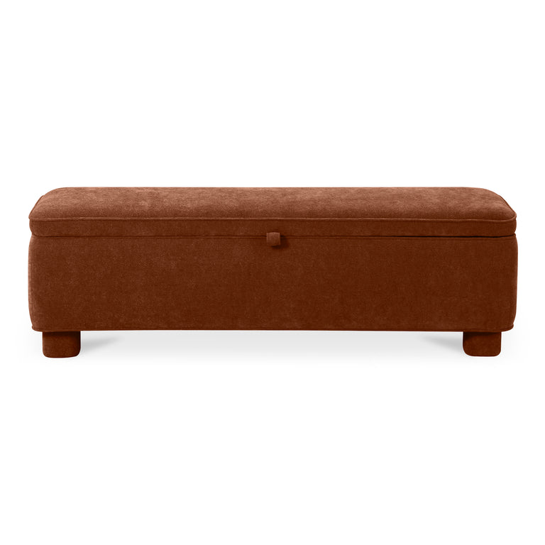 ICHIGO STORAGE BENCH DEEP ORANGE