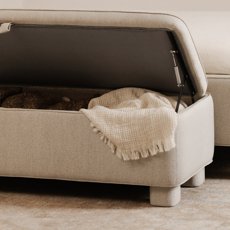 ICHIGO STORAGE BENCH DEEP ORANGE