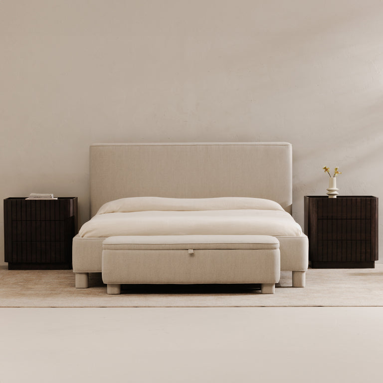 ICHIGO STORAGE BENCH DEEP ORANGE