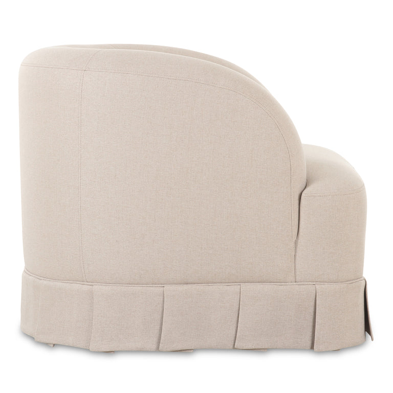 MAREN SWIVEL CHAIR BEIGE