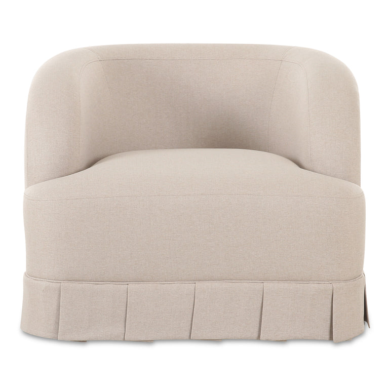 MAREN SWIVEL CHAIR BEIGE