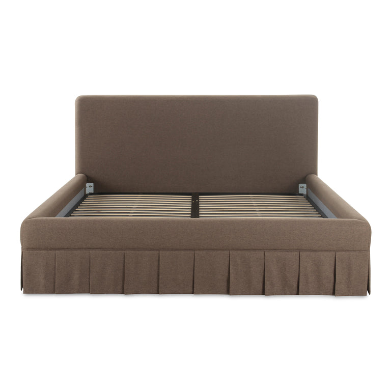 MAREN KING BED BROWN
