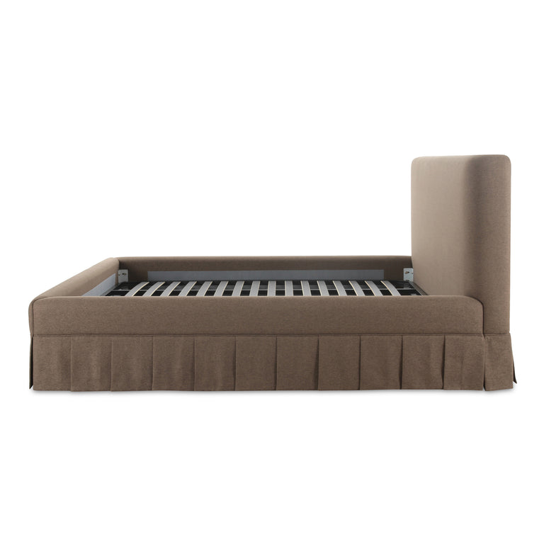 MAREN KING BED BROWN