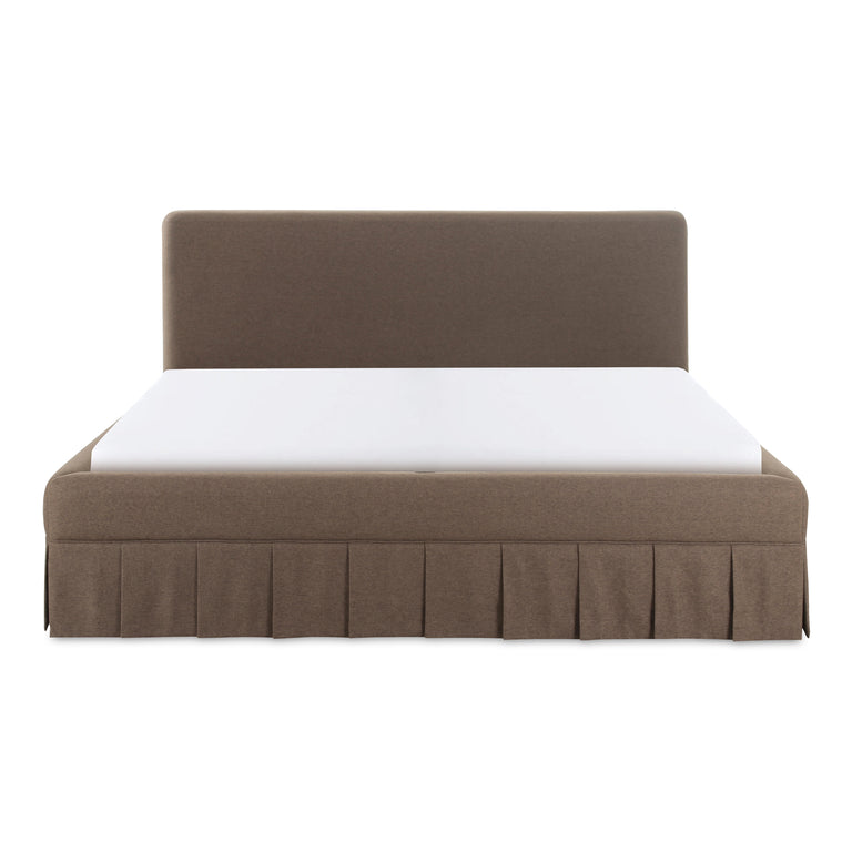 MAREN KING BED BROWN