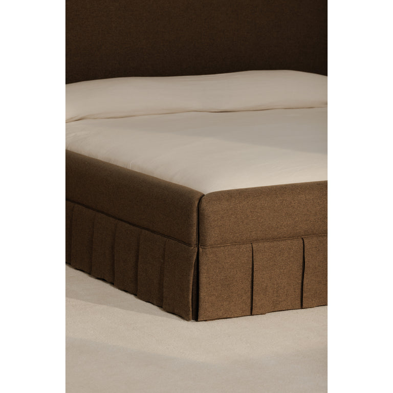 MAREN KING BED BROWN