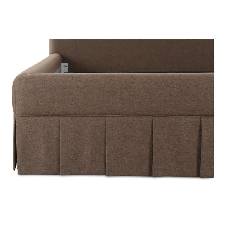 MAREN KING BED BROWN