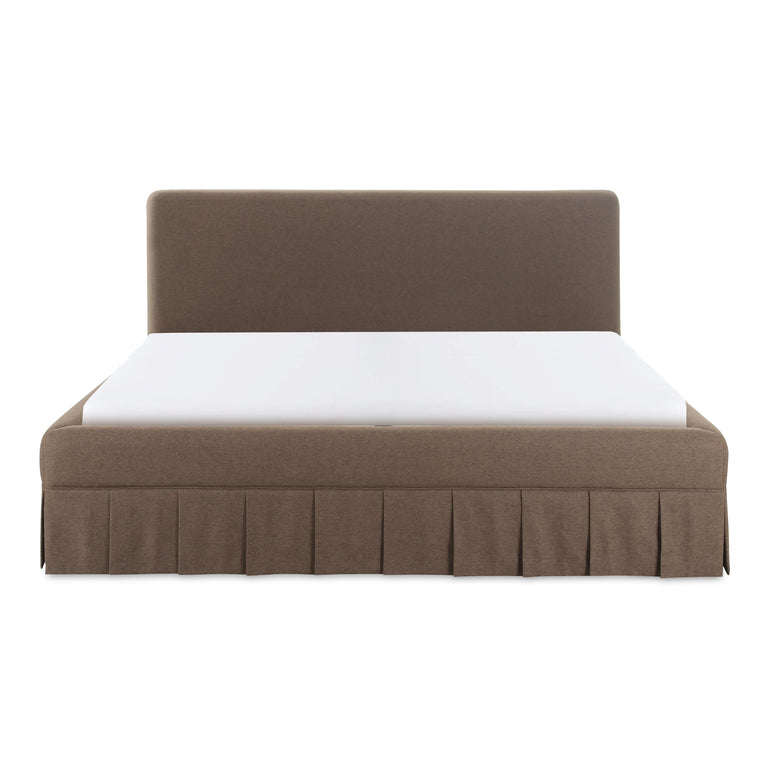 MAREN KING BED BROWN