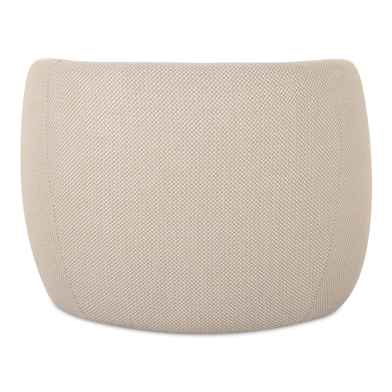 RAE OUTDOOR ACCENT CHAIR BEIGE CHECK