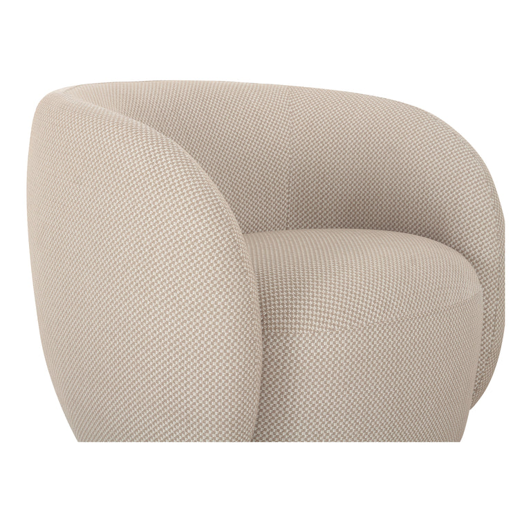 RAE OUTDOOR ACCENT CHAIR BEIGE CHECK