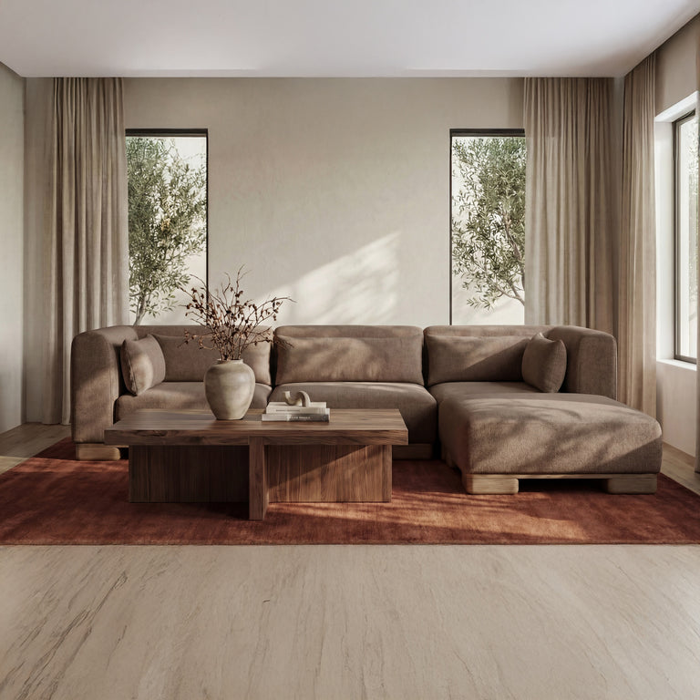 JUNE SLIPPER CHAIR DARK BROWN