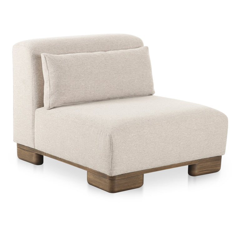 JUNE SLIPPER CHAIR DARK BROWN