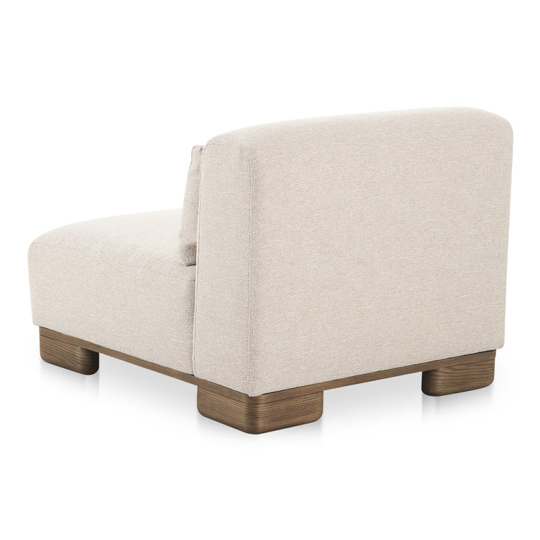 JUNE SLIPPER CHAIR DARK BROWN