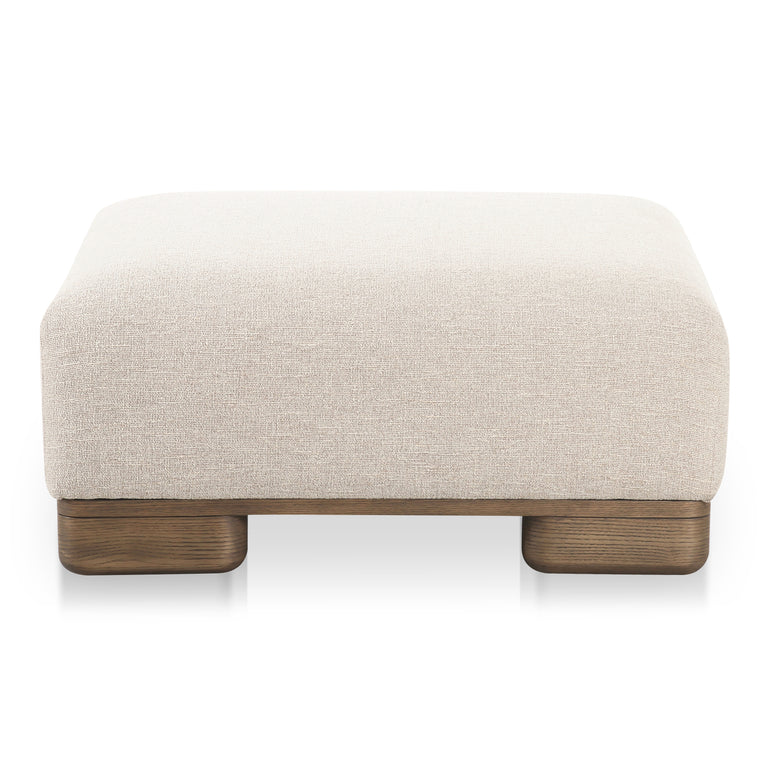 JUNE OTTOMAN DARK BROWN