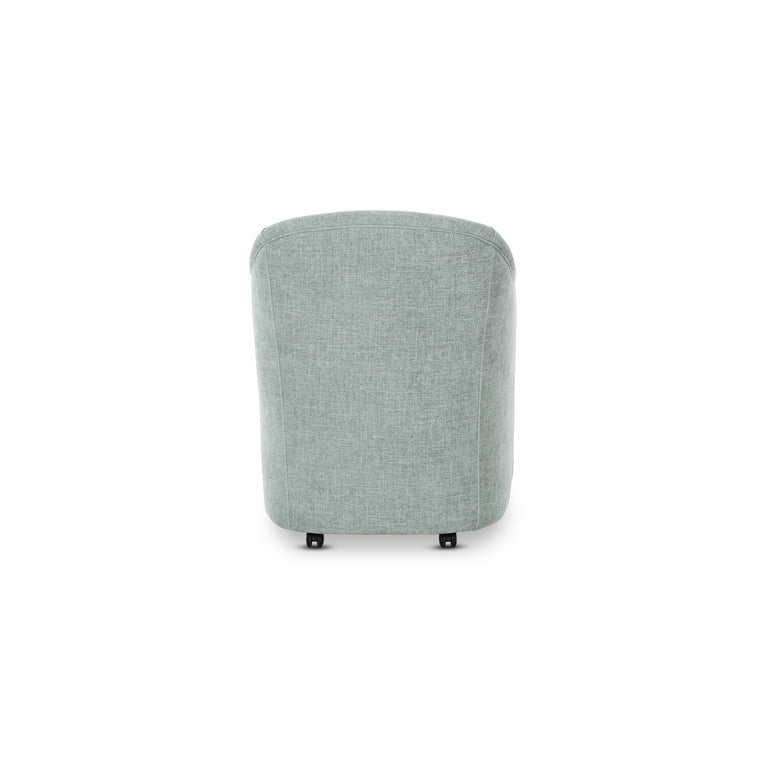 DRAVA ROLLING DINING CHAIR BEIGE