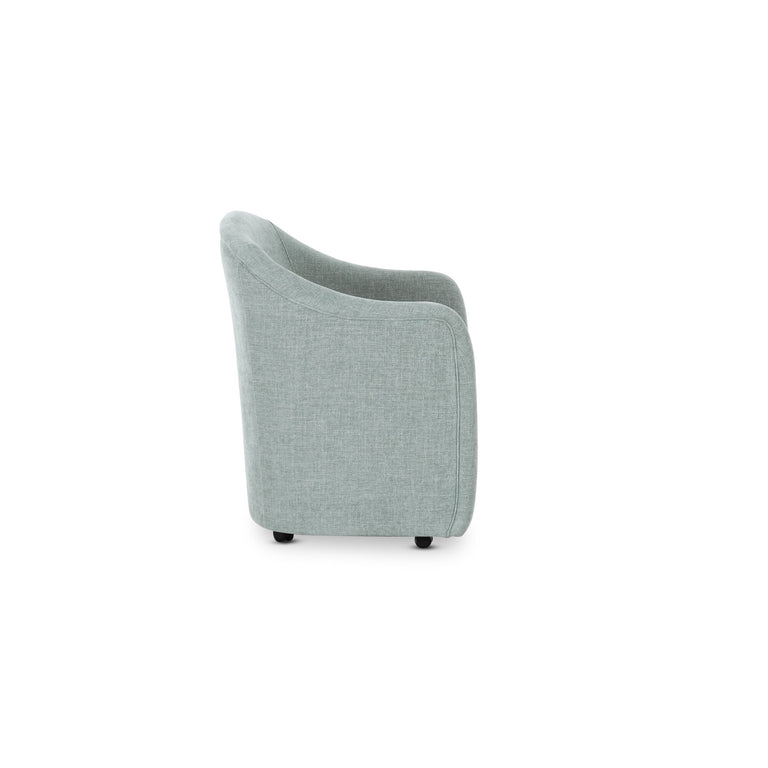 DRAVA ROLLING DINING CHAIR BEIGE