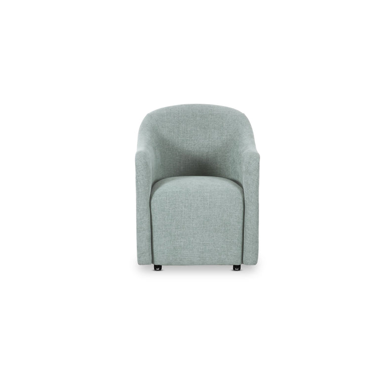 DRAVA ROLLING DINING CHAIR BEIGE