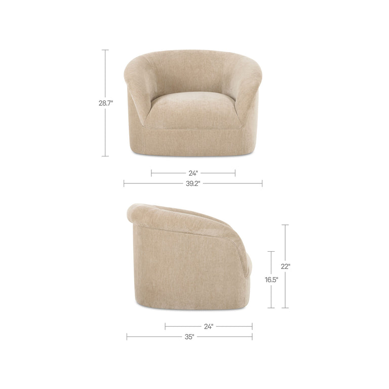 THORA LOUNGE CHAIR BEIGE