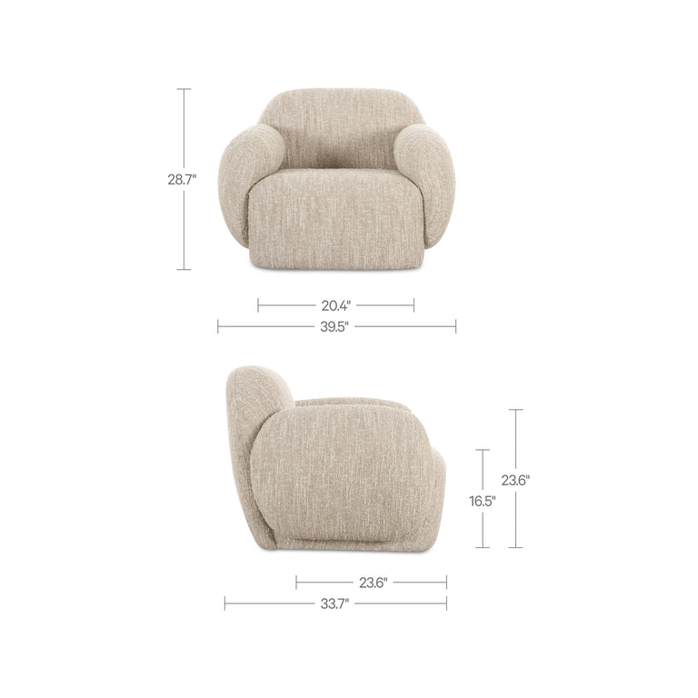 HAZEL LOUNGE CHAIR COPPER