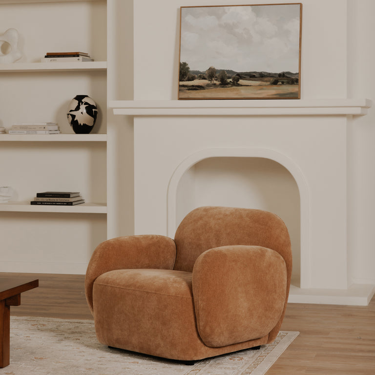 HAZEL LOUNGE CHAIR COPPER