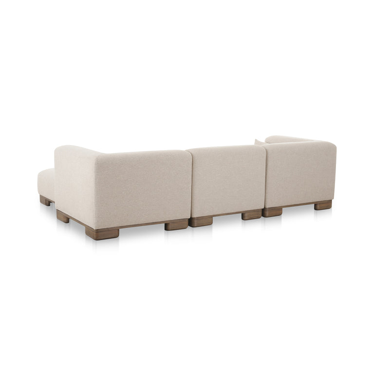 JUNE CORNER MODULAR SECTIONAL DARK BROWN