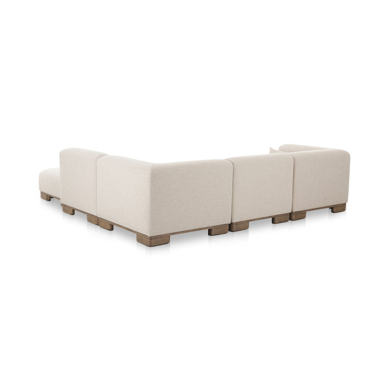 JUNE CORNER MODULAR SECTIONAL DARK BROWN