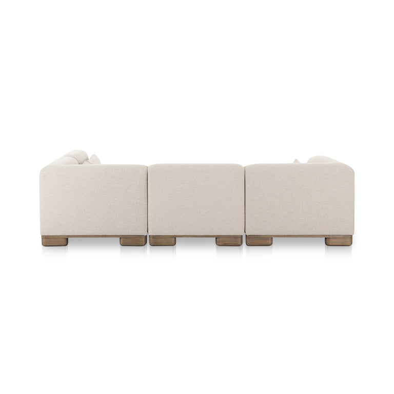 JUNE CORNER MODULAR SECTIONAL DARK BROWN