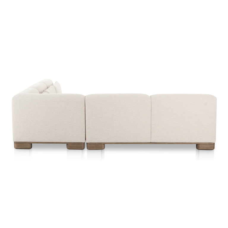 JUNE CORNER MODULAR SECTIONAL DARK BROWN