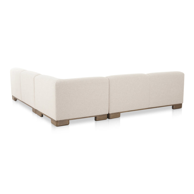 JUNE CORNER MODULAR SECTIONAL DARK BROWN