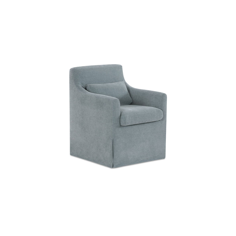 LYDIA SLIPCOVER DINING CHAIR BEIGE