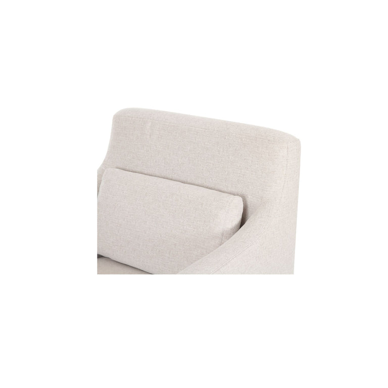 LYDIA SLIPCOVER DINING CHAIR BEIGE